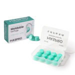 HASPRO Formowane zatyczki do uszu - 6 PAR Miętowy - obrazek 2