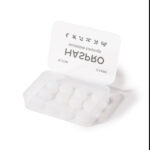 HASPRO Formowane zatyczki do uszu - 6 PAR Biały - obrazek 4