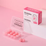 HASPRO Formowane zatyczki do uszu - 6 PAR Różowy - obrazek 3