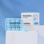 HASPRO Moldable Silicone Earplugs - 6 PAIRS Blue - Image 3