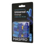 HASPRO 3P-C – Piankowe zatyczki przeciwhałasowe 38 dB ze sznurkiem, 3 pary - obrazek 2