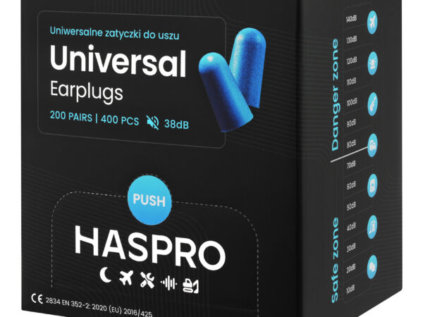 HASPRO BOX200 - Earplugs SNR 38dB