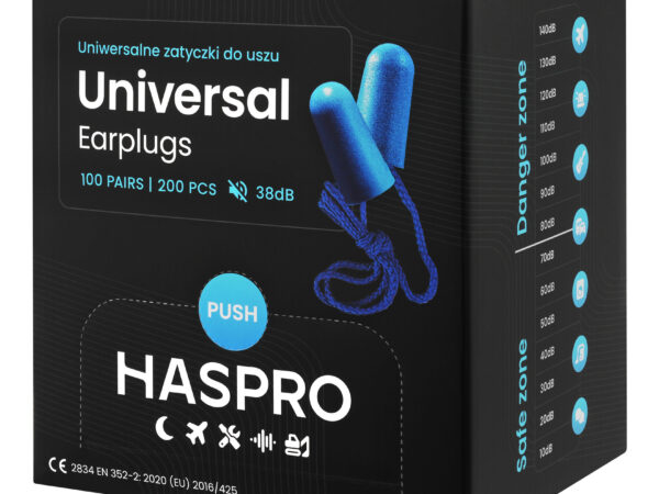 HASPRO BOX100C - Corded Earplugs
