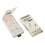 HASPRO Universal - zatyczki przeciwhałasowe do uszu, uniwersalne - beżowe, SNR 29 dB - obrazek 2