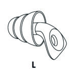 HASPRO Universal - zatyczki przeciwhałasowe do uszu, uniwersalne - różowe, SNR 29 dB - obrazek 10