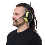 Haspro CONNECT – Active hearing protection earmuffs with Bluetooth and FM radio, SNR 34 dB - Image 3
